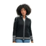 Sort Dale 140Th Anniversary Fem Jacket Knitted Garment