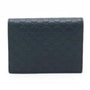 Pre-owned Leather wallets