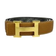 Pre-owned Leather belts