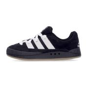 Core Black Lav Sneaker med Hvite Detaljer