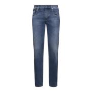 Blå Skinny Fit Jeans