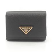 Pre-owned Leather wallets