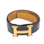 Pre-owned Leather belts