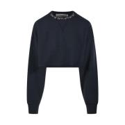 Krystall Krage Cropped Sweatshirt