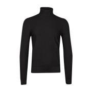 Diagonal Mønster Turtleneck