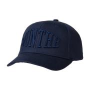 Klassisk Brodert Logo Lue Navy