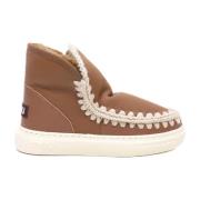 Cognac Skinn Sneakers