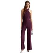 Stretch Jumpsuit med Skjerf