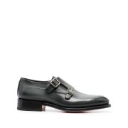 Grønn Monk Strap Sko