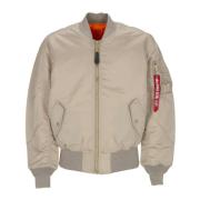 Vintage Reversible Bomber Jacket Sand