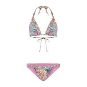 Neptun Blomster Bikini Set Krystallpyntet