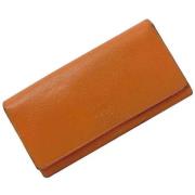 Pre-owned Leather wallets