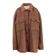 Ull og Mohair Overshirt Jakke