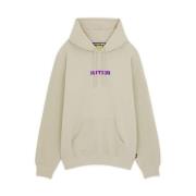 Beige Bomull Freedom Hoodie