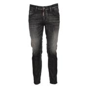 Svart Skater Jeans