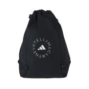 Nylon Drawstring Ryggsekk med Logoprint