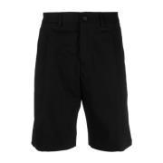 Svarte Bermuda-shorts