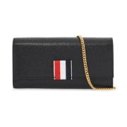 Elegant Chain Wallet med RWB-Detalj