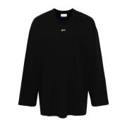 Svart Crew Neck T-skjorte