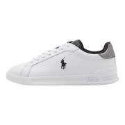 Hvite Heritage Court Sneakers Sko