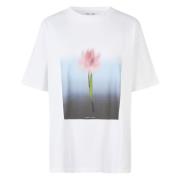 Blurred Tulip T-skjorte