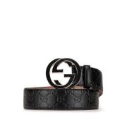 Pre-owned Leather belts