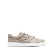 Perforerte Skinn Sneakers for Menn