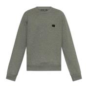 Sweatshirt med logo