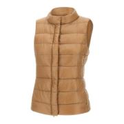 Camel Vest med gåsedun