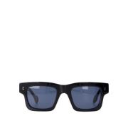 Svart Acetat Solbriller - Noir Stil