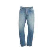 Blå Loose Fit Jeans 'Bro'