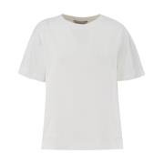 Essensiell Crew-neck T-skjorte for avslappet stil