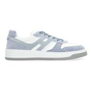 Lav-topp Denim Sneakers