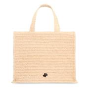 Vevd Raffia Tote Bag