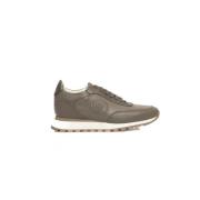 Ekte Skinn Platform Sneaker Dame