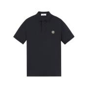 Logo Patch Polo Shirt