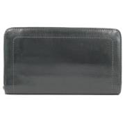 Pre-owned Leather wallets