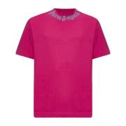 Flame Logo Fuchsia T-shirt