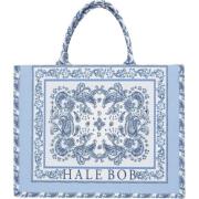 Blå Paisley Tote Bag