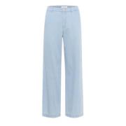 Denim Wide Leg Jeans