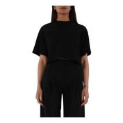 Cropped Jersey T-shirt