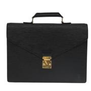 Pre-owned Leather briefcases