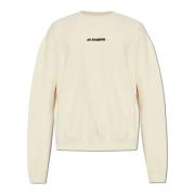 Sweatshirt med logo