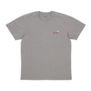 Amerikansk Script Tee - Streetwear Kolleksjon