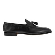 Børstet kalveskinn loafer