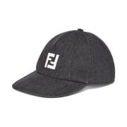 Svart baseballcaps med FF-logo