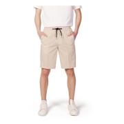 Snøring Beige Herre Shorts