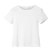 Ribbet Cap Sleeve Tee - Salt