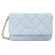 Skinn Quilted Mini BAG Ibiza BLÅ