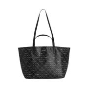 Monogram Canvas Tote Bag med Vinger